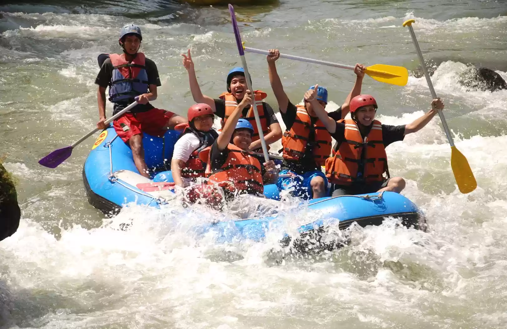 Full-Day Ayung River White Water Rafting And Ubud Tour
